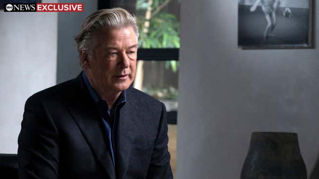 Image for article titled Alec Baldwin Charged With Involuntary Manslaughter in Fatal &#39;Rust&#39; Shooting