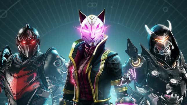 Seni bocor menunjukkan Destiny 2 karakter di kulit Fortnite