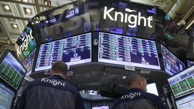Image for article titled Here are Wall Street’s five worst trades of 2012