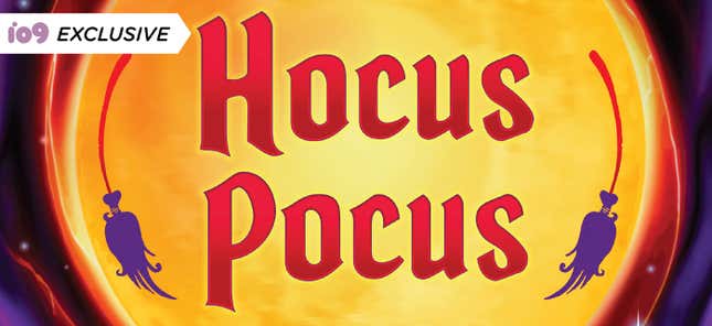 The red, yellow, and purple cover of the Unofficial Hocus Pocus Cookbook.