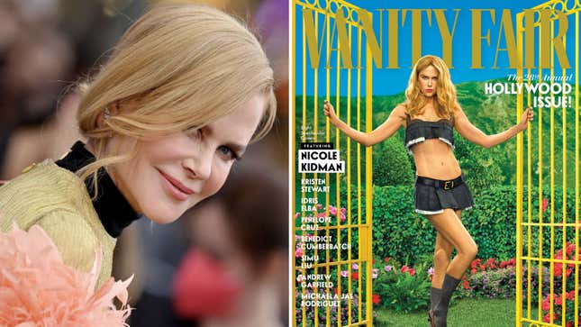 Image for article titled Nicole Kidman Is Owning That Controversial Vanity Fair Cover