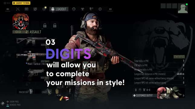 Ubisoft explains the benefits of NFTs as a Ghost Recon Breakpoint operator equips one of them.