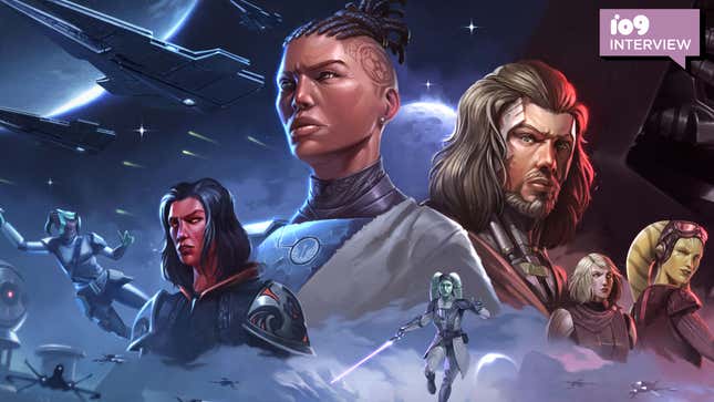 The stars of Star Wars: The Old Republic's latest expansion, Legacy of the Sith, prepare for battle.