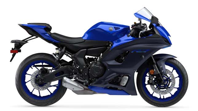 Image for article titled Yamaha's New R7 Is The Blue Blur We've Been Waiting For