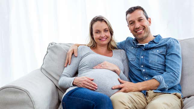 Image for article titled Expectant Couple Hoping For Human Baby