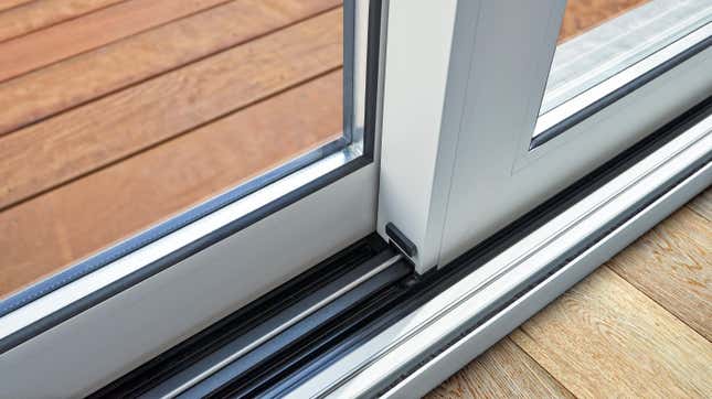 Image for article titled The Easiest Way to Clean Gunk Out of Your Sliding Door Track