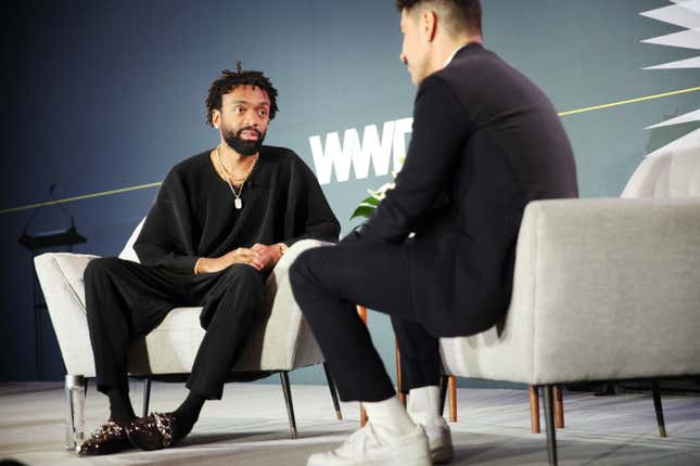 Kerby Jean-Raymond speaks to WWD's Alex Badia
