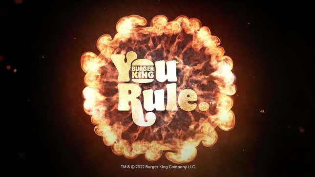 Image for article titled Burger King’s New Slogan Rules
