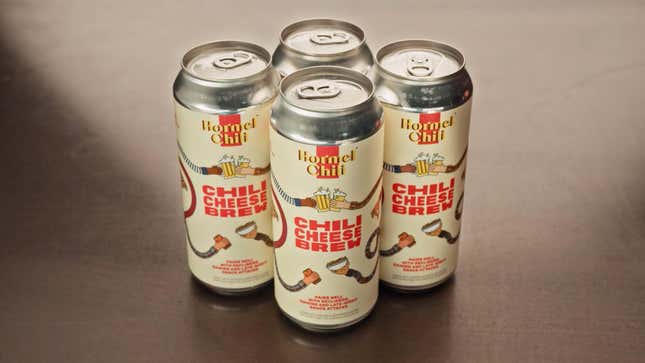 Hormel Chili Cheese Brew Beer