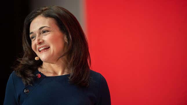 Sheryl Sandberg, chief operating officer of Instagram’s parent company Facebook, speaks during the Digital-Life-Design conference in 2019.