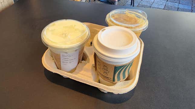 Image for article titled Starbucks’ New Oleato Olive Oil Drinks, Ranked