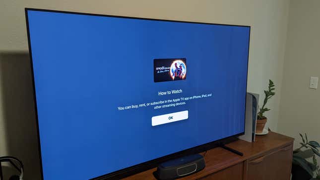 Google TV Apple TV app