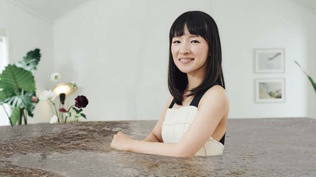Image for article titled Relaxed Marie Kondo Now Says She Perfectly Happy Living In Waist-High Sewage