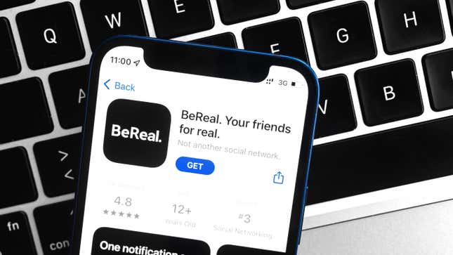 Image for article titled BeReal Is Launching a New Feature That Ignores the App&#39;s Entire Purpose
