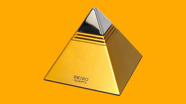 I Miss Seiko's Weird Pyramid Clock, My First Positive Experience With  Talking Electronics
