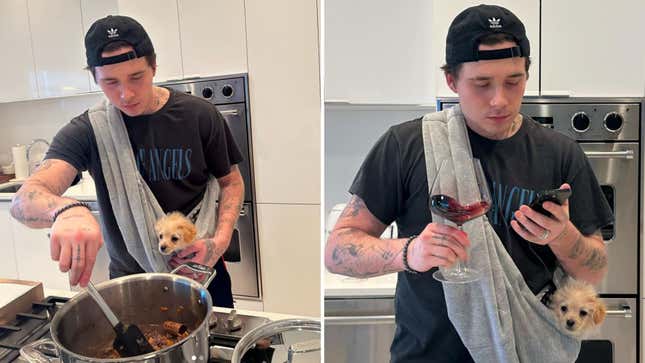 Image for article titled Can You Spot What&#39;s Wrong With Brooklyn Beckham&#39;s Bolognese?