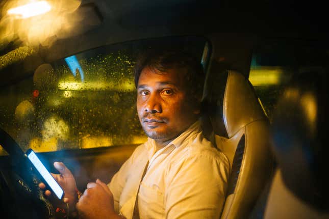 Ola taxi driver