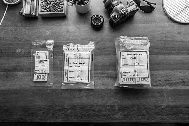 Keeping track without being tracked.