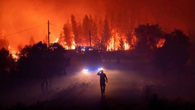 Imagen para el artículo titulado "Dar la vuelta no es una opción": la agónica huida entre las llamas de unos bomberos de un incendio en California