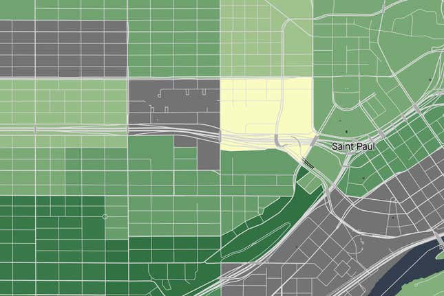 Image for article titled Map: What story does your neighborhood’s life expectancy tell?