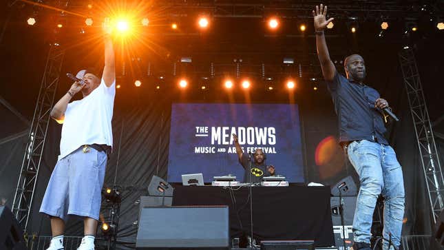 De La Soul perform onstage during Day 2 at The Meadows Music &amp; Arts Festival at Citi Field on September 16, 2017 in New York City.