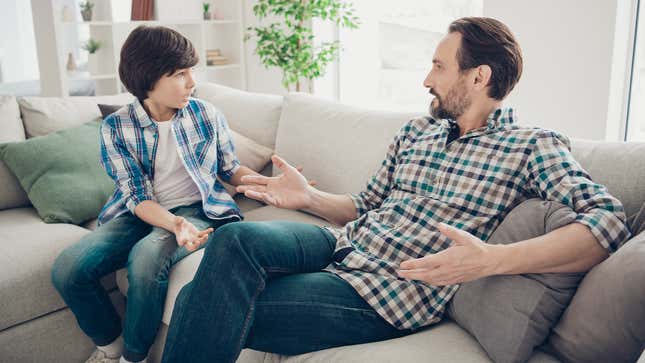 Image for article titled Worst Things You Can Say To A Child Living Through The Pandemic