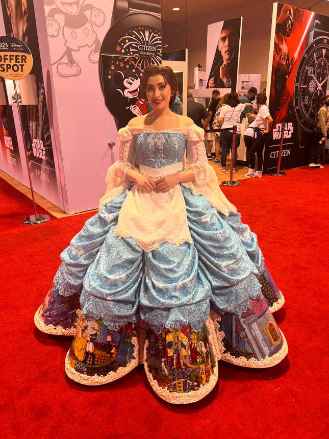 Belle Beauty and the Beast cosplay