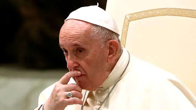 Image for article titled ‘The Onion’ Accidentally Sent Our Sex Columnist To Interview The Pope