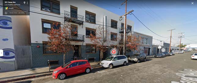 The Lincoln Hotel as it looks today on Skid Row in Los Angeles.