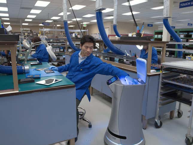 A Relay in a repair facility—not FedEx’s.