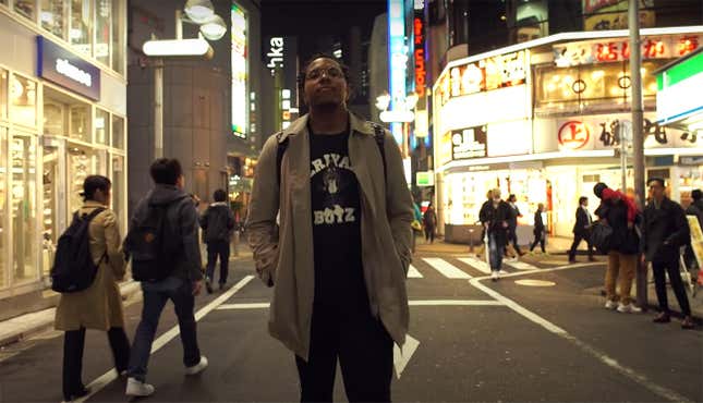 ドキュメンタリー『Black in Tokyo』より。