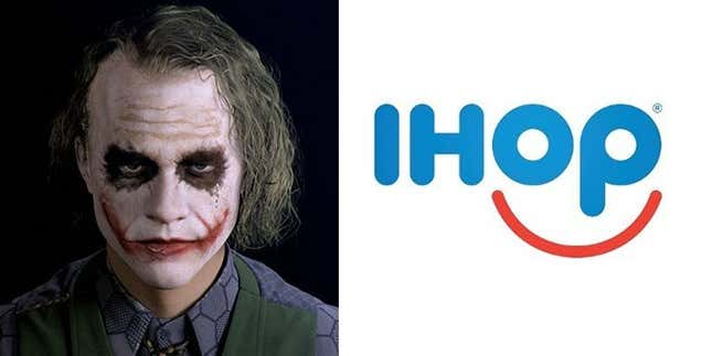 Joker juxtaposition posted by a reader on Brand New