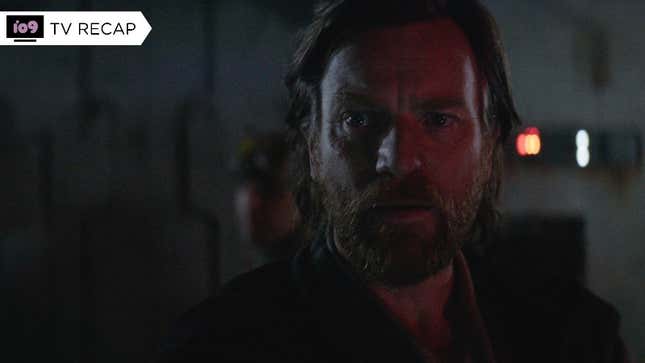 Obi-Wan scared.