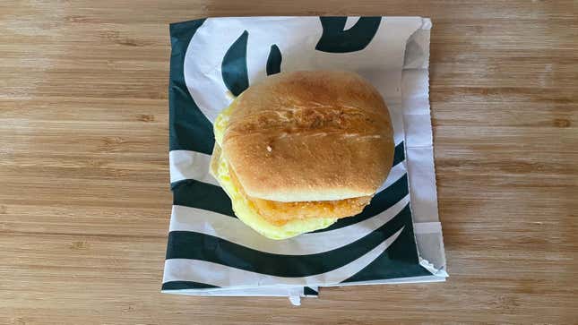 Image for article titled Starbucks’ Chicken Sandwich Is Good for All the Wrong Reasons