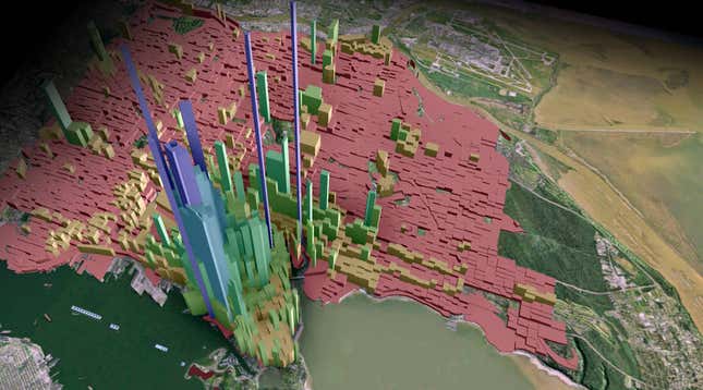 A census-based model represents how shifts in Vancouver population will effect the city.