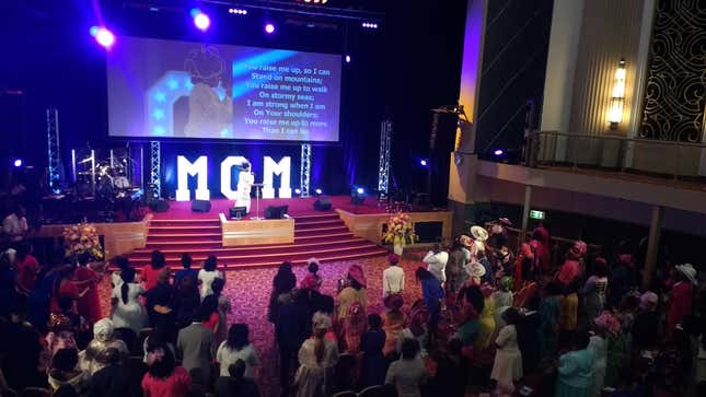 An RCCG church in Southwark, London.