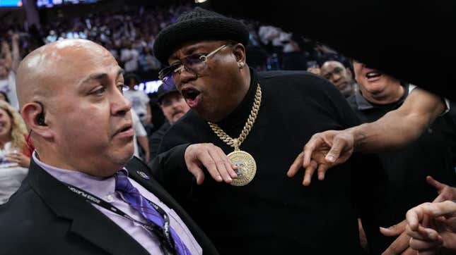 Image for article titled Bay Area Legend E-40 Was Kicked Out of an NBA Playoff Game. Was It Racial Bias?