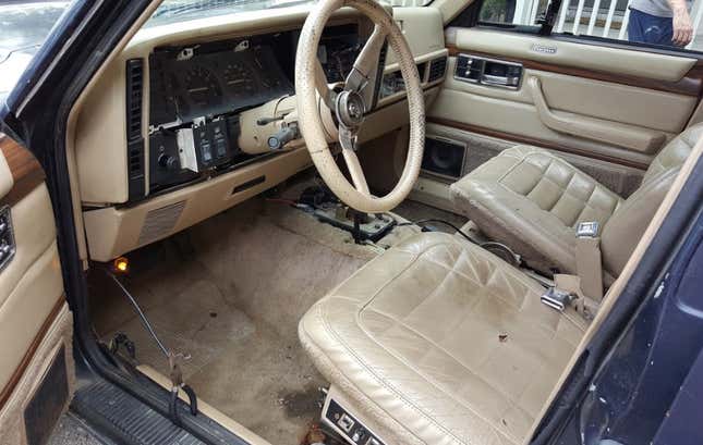 Matt’s got a lot of work to do on that interior.