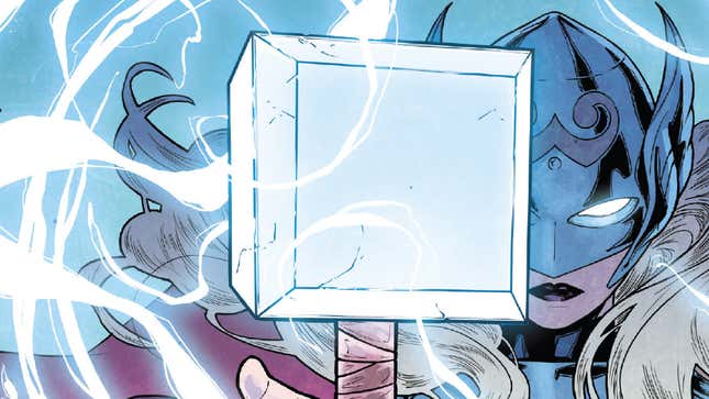 Jane Foster as the Mighty Thor in Mighty Thor #10.