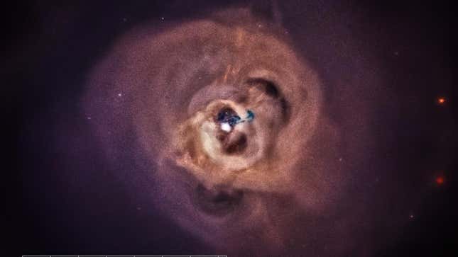 Imagen para el artículo titulado Esta reconstrucción nos permite escuchar el terrorífico agujero negro supermasivo del cúmulo de Perseo