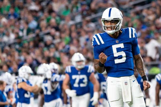 Indianapolis Colts' Anthony Richardson Reacts to Being Named Starting QB 