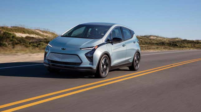 Image for article titled GM Has Been Hit With Another Class Action Suit Over The Chevy Bolt