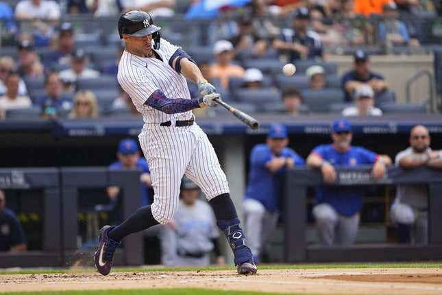 Giancarlo Stanton Looks To Continue Power Surge As Yankees Host Cubs