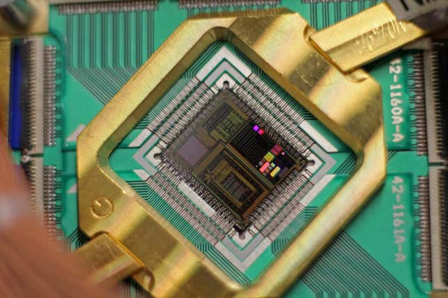 The processor at the heart of the controversy.
