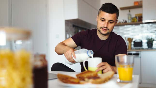 Image for article titled Vitamin C And The Nutrient Gang Make Surprise Appearance In Area Man’s Breakfast