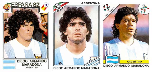Maradona Panini Sticker