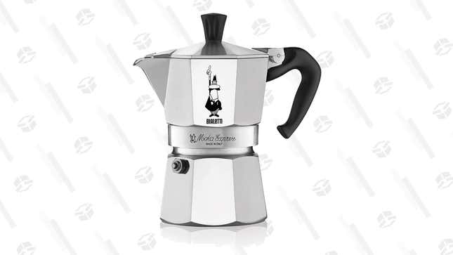 Moka Express: Iconic Stovetop Espresso Maker | $33 | 18% Off | Amazon