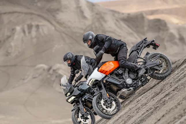 If you want to ride two-up on a Pan America, maybe do this instead