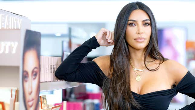 Kim Kardashian at Ulta Beauty 