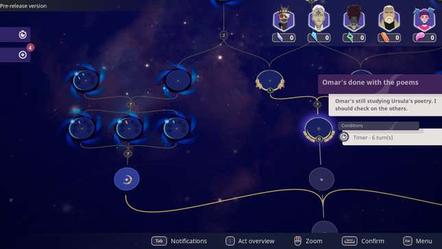 A flowchart is shown that depicts different decision paths in Harmony.